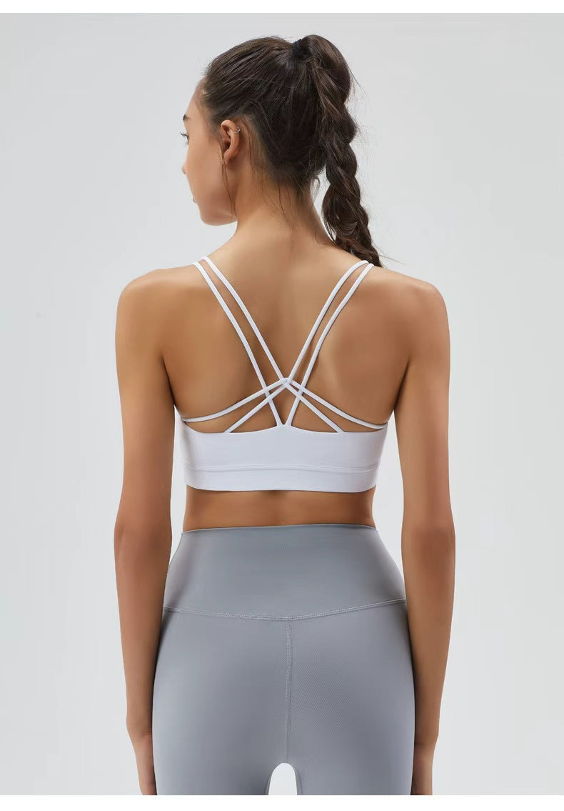 Short White Bra