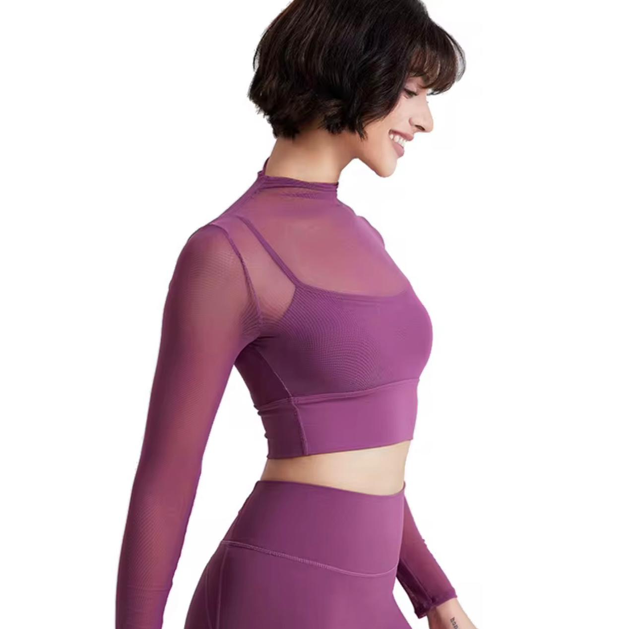Purple Sheer Set
