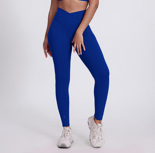 Cross-over Navy Legging