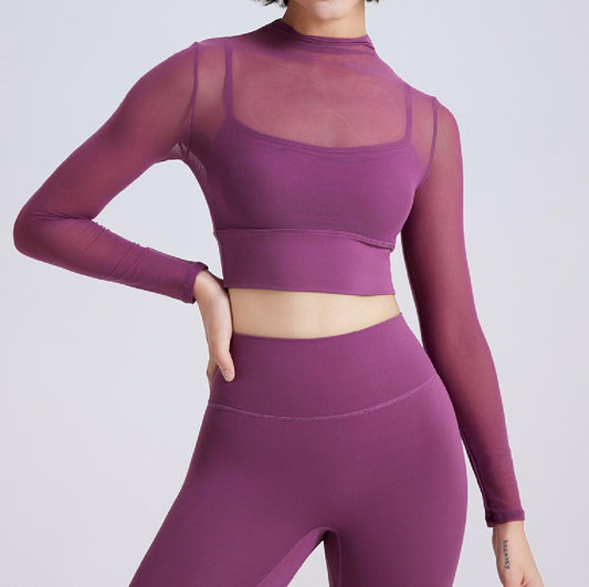 Purple Sheer Set