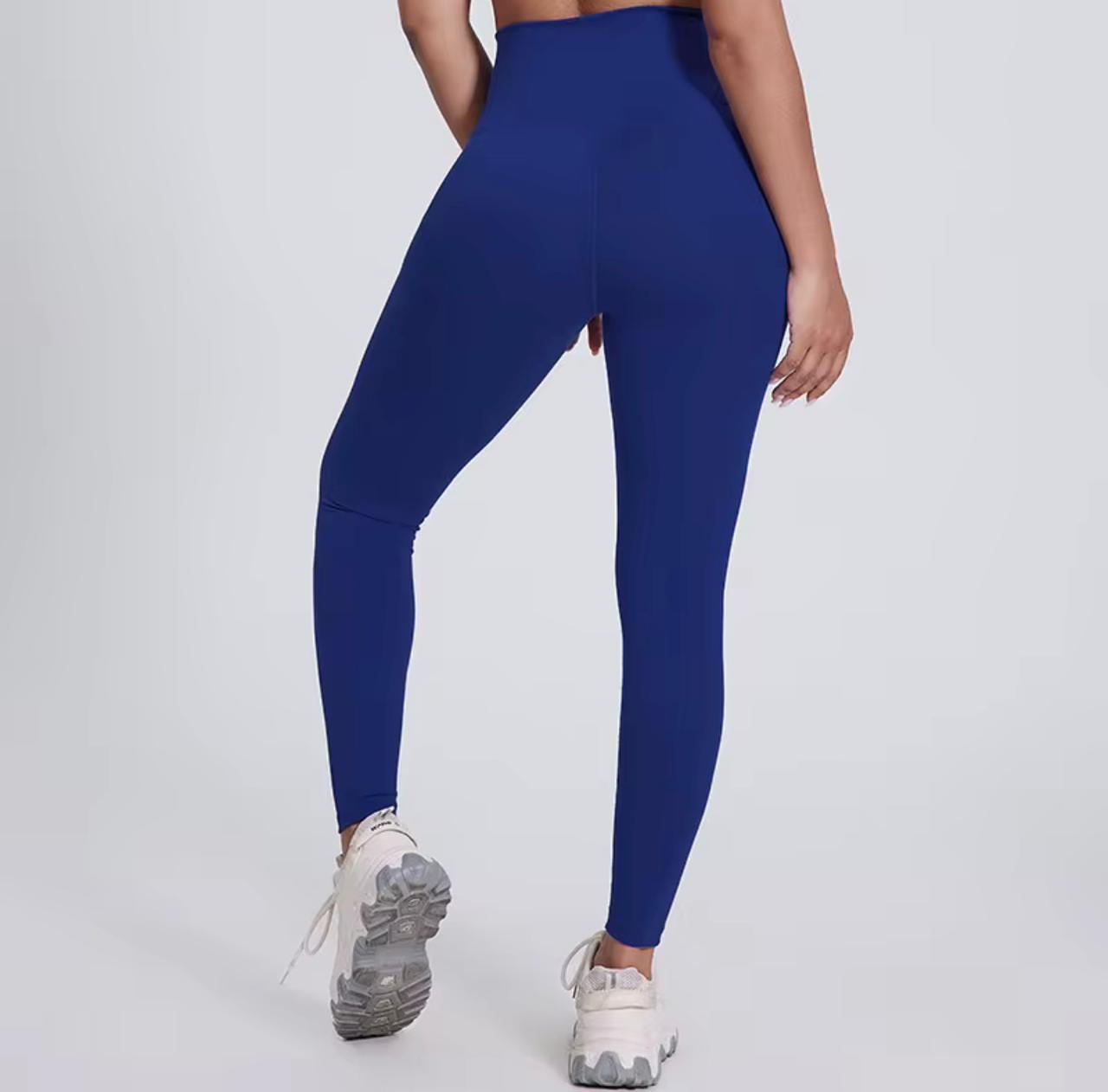 Cross-over Navy Legging