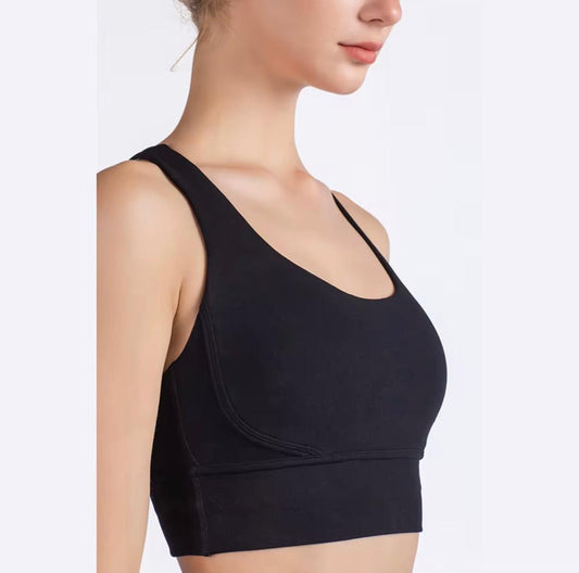 Cross Strap Bra